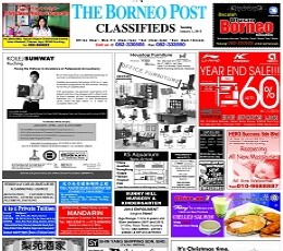 The borneo post classified