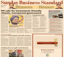 Read Todays Business Standard Epaper