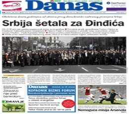 Read Todays Danas Epaper