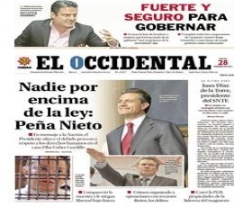 Read Todays El Occidental Epaper