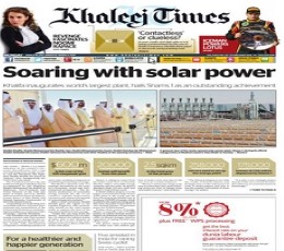 Read Todays Khaleej Times Epaper