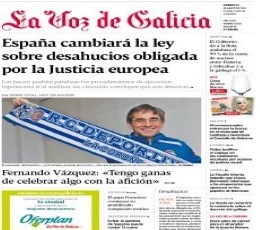 Read Todays La Voz de Galicia Epaper