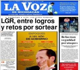 Read Todays La Voz de Michoacán Epaper