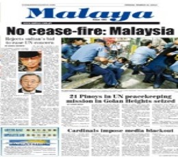 Read Todays Malaya Epaper