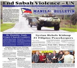 Read Todays Manila Bulletin Epaper