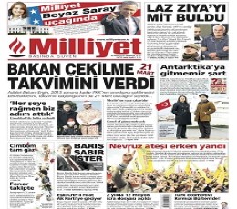 Read Todays Milliyet Epaper