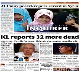 Read Todays Philippine Daily Inquirer Epaper