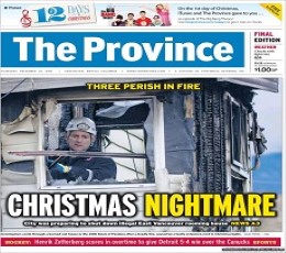 Read Todays The Province Epaper