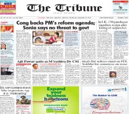 Read Todays The Tribunes Epaper