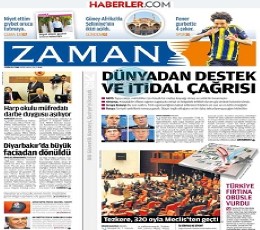 Read Todays Zaman Epaper